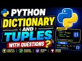 Python Tuples Dictionary practice questions