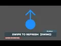 Swipe to Refresh - Java Swing