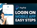 How to Login PayPal on Mobile App