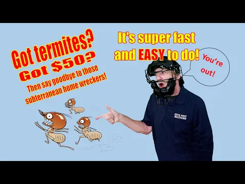 Unbelievable DIY Termite Treatment. NO Trenching Required. IMPORTANT! Please read the description.