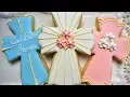 Fancy Cross Cookie Tutorial - THREE designs