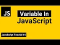 Variables in JavaScript JavaScript Tutorial