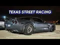 20 minutes of STREET RACING - Vette catches FIRE 1300hp Viper GT-Rs Turbo Mustangs MORE