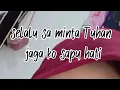 Download Lagu Selalu sa minta tuhan selalu jaga ko sapu hati