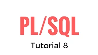 Tutorial 8 Relational Operator in