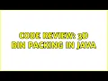Code Review 3D bin packing in Java