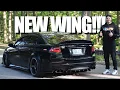 INSANE New Look for My Boosted TL-S 3G Acura TL Spoiler by Artwork Bodyshop
