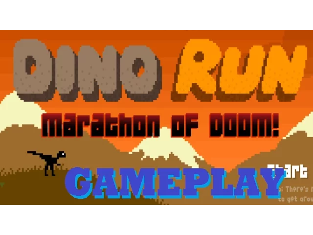 Dino run - Marathon of Doom gameplay (Completed run)