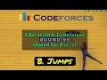 B Jumps Educational Codeforces Round 99 Rated for Div 2 sKSama Hindi Editorial