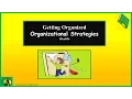 Organizational Strategies Organization Tips Lesson for Students Organizational Skills