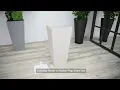 XBrand Instructional Step by Step - Self-Watering Planter
