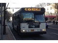 Bee-Line Bus On Board Orion V Route 45 Bus From Pelham Bay Park to New Rochelle High School
