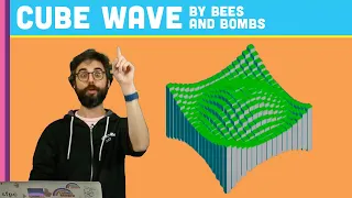 Coding Challenge 86 Cube Wave by Bees and Bombs
