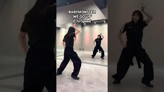 BABYMONSTER WE GO UP Dance Tutorial 0 7x Speed Yu Kagawa 베이비몬스터 Babymonster Wegoup 
