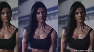 eva andressa rutina para trasero y photoshoot en tanga workout booty and photoshoot thong 