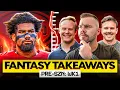 Preseason Week 1 Recap Fantasy Winners Losers Risers