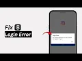 How to Fix Threads Login Error Threads Sign In Problem Fix