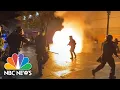 Download Lagu Watch: Molotov Cocktails Are Thrown At Police Officers In Portland Protests | NBC News NOW