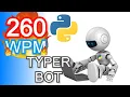 Auto-typer bot for fast fingers test - w Python Tesseract