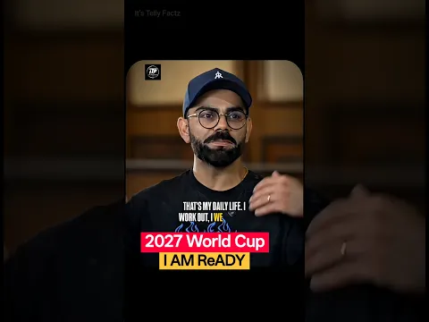 Virat Kohli on 2027 World Cup #worldcup2027 #viratkohli