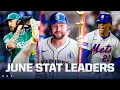 June Stat Leaders Crochet strikes out 55 Raleigh and Soto knock 11 out and MORE