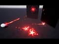 SFX Hit sounds example with projectiles Demo for the Unity Asset Store