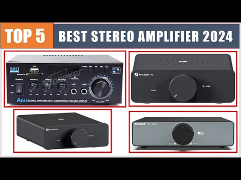 Download MP3 Best Stereo Amplifier 2024 || Top 5 Best Digital  Amplifier For Home