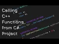 Exporting C DLL - Calling C Functions From C Project