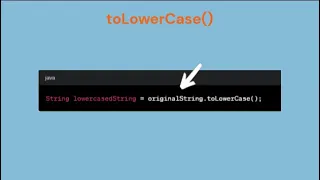 Java String Case Conversion toUpperCase toLowerCase Explained