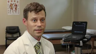 Dr Alaric Van Dam MD on ultrasound technology for diagnosing treating musculoskeletal problems