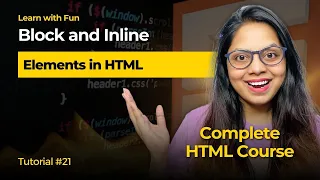 HTML Block and Inline Elements in Hindi HTML Tutorial for Beginners in Hindi