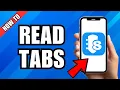 How To Read Tabs On Songsterr