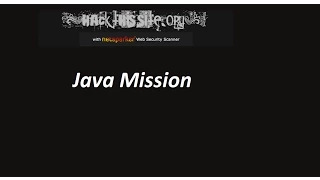 HackThisSite Tutorial - Java 2