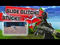 Slide glitch still in Fortnite Reload