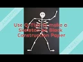 How To Halloween Art Skeleton
