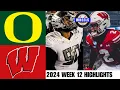 Oregon vs Wisconsin Week 12 2024 College Football Highlights