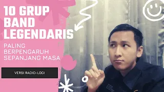 10 grup band legendaris paling berpengaruh radio list