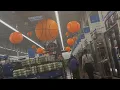 Basketball Decor at Firestone Walmart in South Gate California