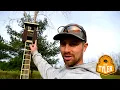 DIY 2x4 Deer Stand with Box Blind for Deer Hunting