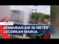 Lagu Geger Semburan Air Sumur Bor Setinggi 30 Meter di Sampang Jatim
