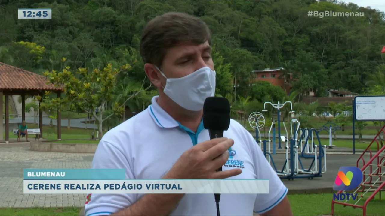 Cerene realiza pedágio regional