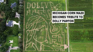 After Dolly Parton s death a Michigan corn maze becomes a tribute to her legacy