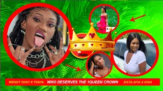 wendy shay sista afia tiisha and iona cl sh over 1queen title who is the queen