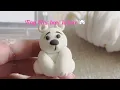 HOW I CREATED POLAR BEAR from clay