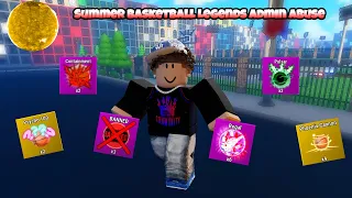 I Played Summer Basketball Legends Admin Abuse And This Happened