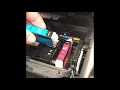 Epson WF-3640 Ink cartridge Replacement
