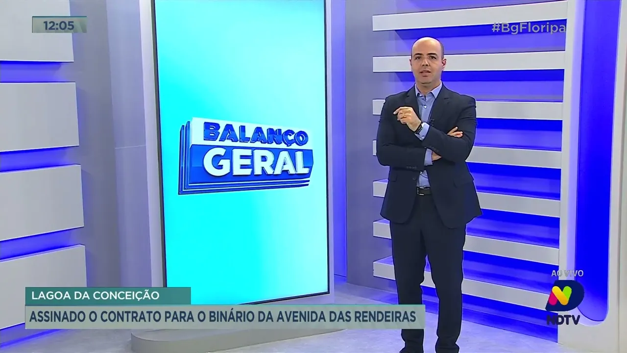 É assinado o contrato para a implantação do binário na Lagoa da Conceição, em Florianópolis