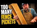 I Had Too Many Cedar Fence Pickets So I Built This