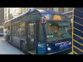 Full Ride 2021 Novabus LFS HEV on M4 to Midtown 32 Street via Broadway 5 Avenue