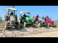 Download Lagu Tractor Jump in Canal | New Holland 3630 4wd | Mahindra 275 Di Xp Plus | Eicher 485 | John Deere
